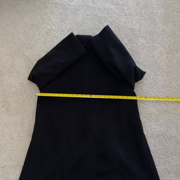 Preston & York Wool Trench Coat with Hot Pink Lining Trim NWOT sz 12 - Picture 9 of 9